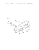 GOLF PUTTER HEAD diagram and image