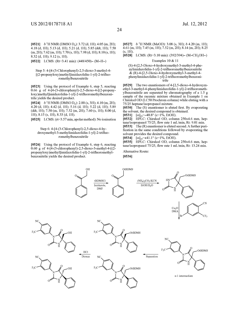 NOVEL IMIDAZOLIDINE COMPOUNDS AS ANDROGEN RECEPTOR MODULATORS - diagram, schematic, and image 25