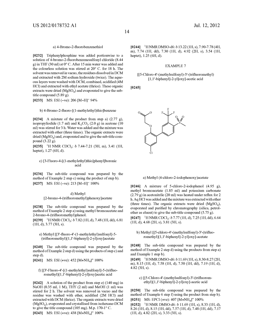 Biphenyloxyacetic Acid Derivatives for the Treatment of Respiratory     Disease - diagram, schematic, and image 15