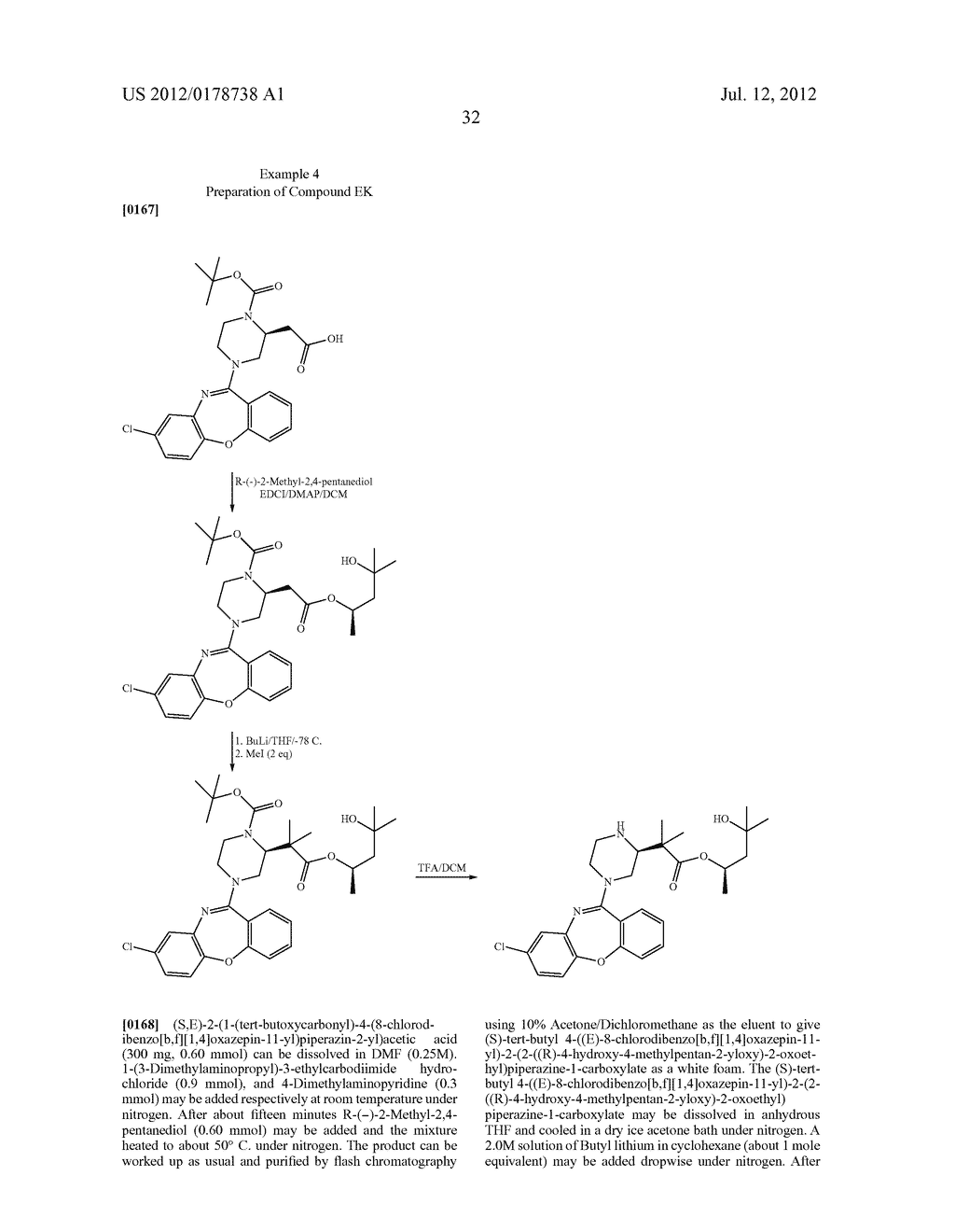 DIBENZO  [B,F] [1,4]OXAZAPINE COMPOUNDS - diagram, schematic, and image 41
