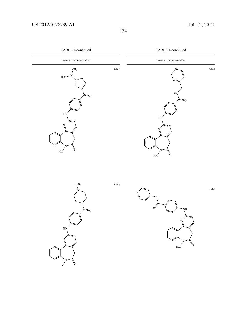 LACTAM COMPOUNDS USEFUL AS PROTEIN KINASE INHIBITORS - diagram, schematic, and image 135