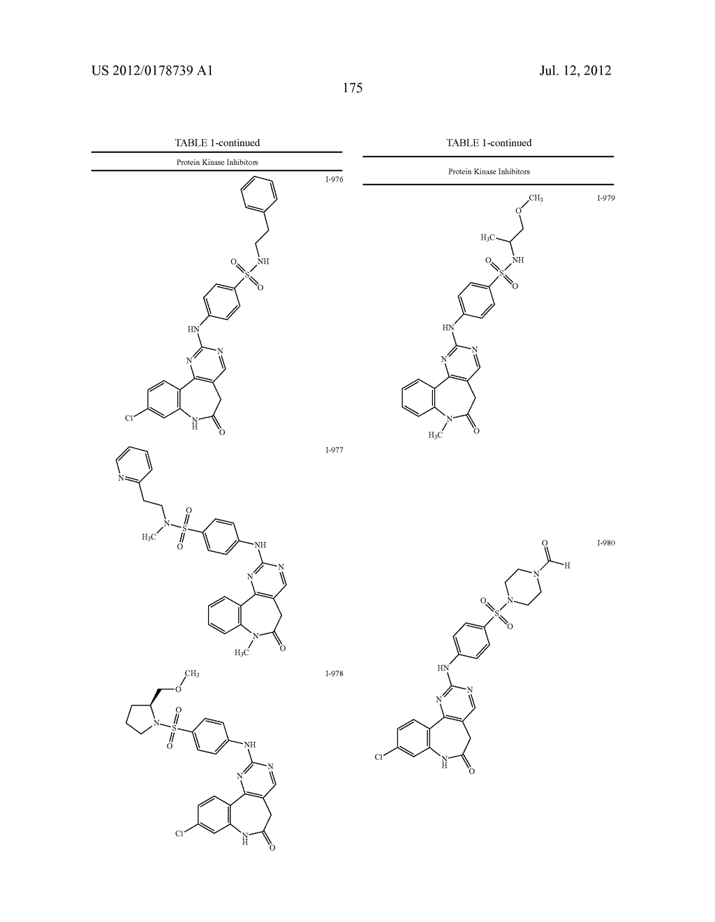 LACTAM COMPOUNDS USEFUL AS PROTEIN KINASE INHIBITORS - diagram, schematic, and image 176