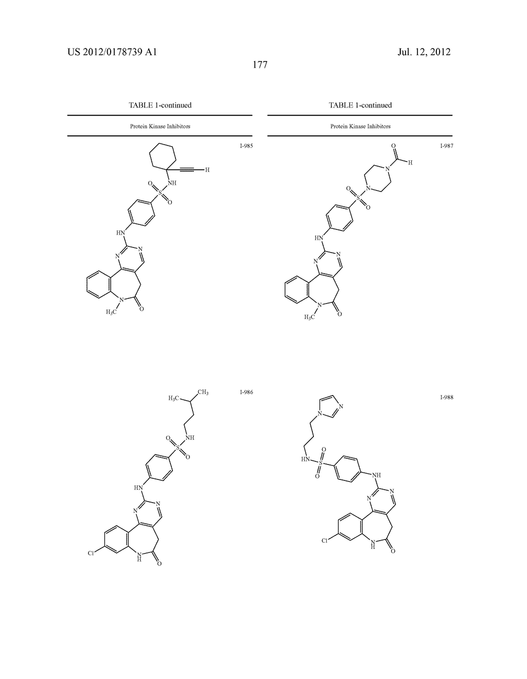 LACTAM COMPOUNDS USEFUL AS PROTEIN KINASE INHIBITORS - diagram, schematic, and image 178