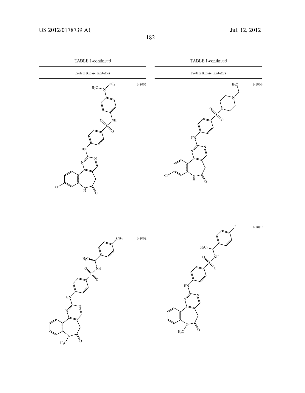 LACTAM COMPOUNDS USEFUL AS PROTEIN KINASE INHIBITORS - diagram, schematic, and image 183