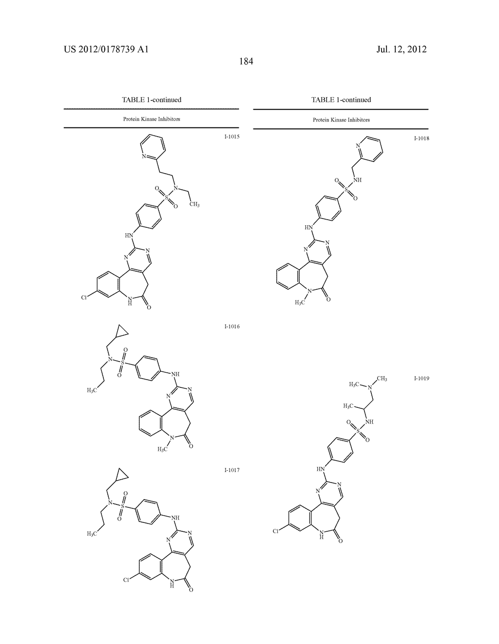 LACTAM COMPOUNDS USEFUL AS PROTEIN KINASE INHIBITORS - diagram, schematic, and image 185