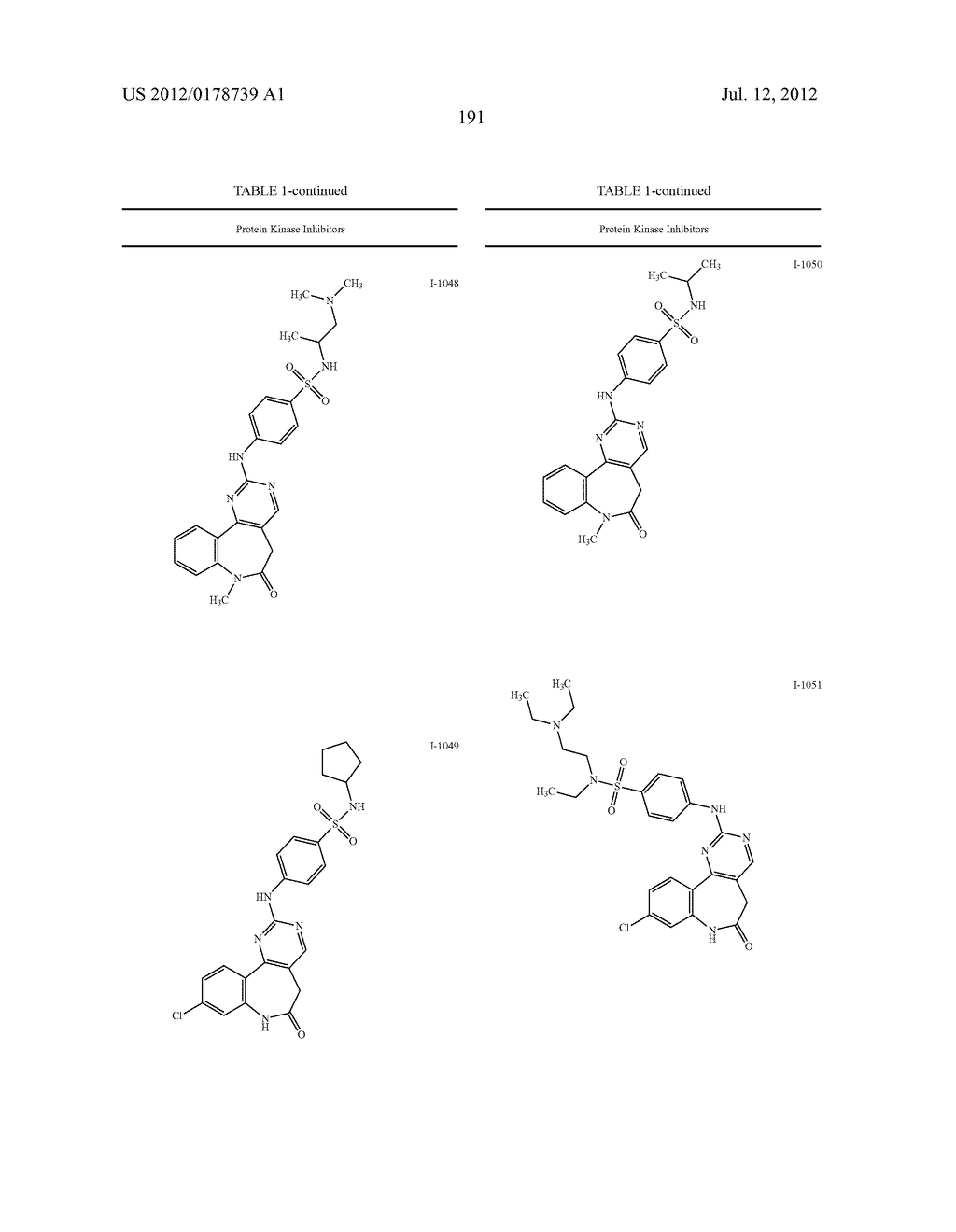 LACTAM COMPOUNDS USEFUL AS PROTEIN KINASE INHIBITORS - diagram, schematic, and image 192