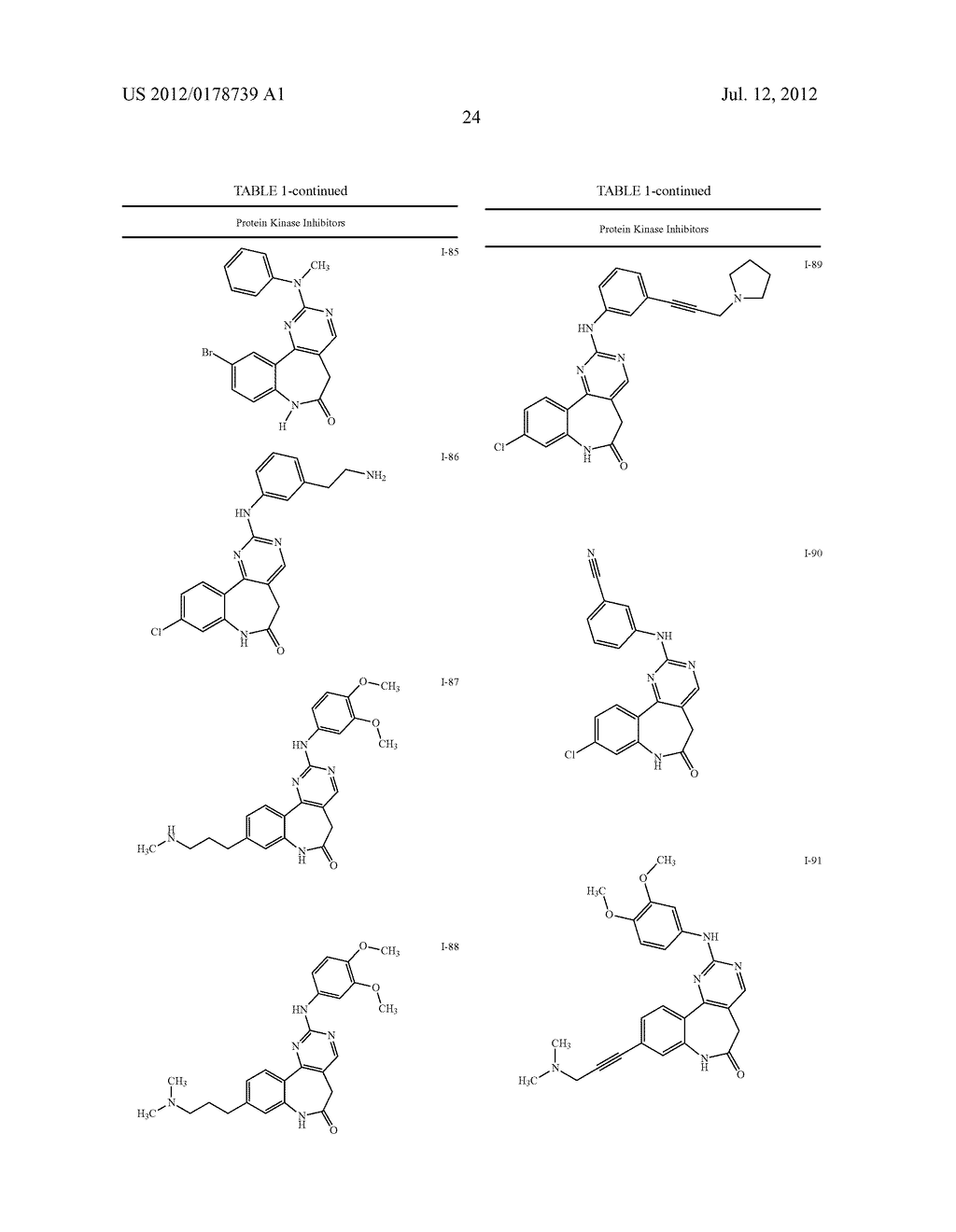 LACTAM COMPOUNDS USEFUL AS PROTEIN KINASE INHIBITORS - diagram, schematic, and image 25