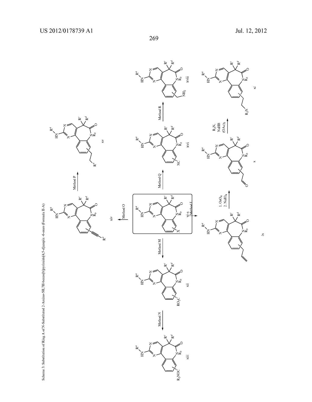 LACTAM COMPOUNDS USEFUL AS PROTEIN KINASE INHIBITORS - diagram, schematic, and image 270