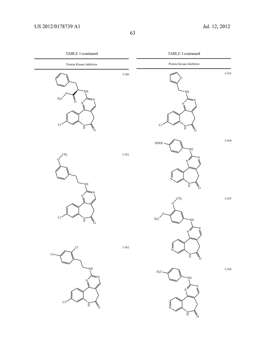 LACTAM COMPOUNDS USEFUL AS PROTEIN KINASE INHIBITORS - diagram, schematic, and image 64