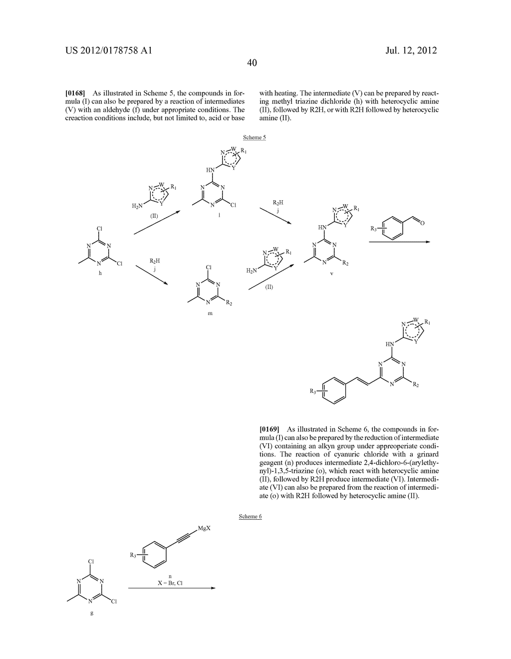 STYRYL-TRIAZINE DERIVATIVES AND THEIR THERAPEUTICAL APPLICATIONS - diagram, schematic, and image 41