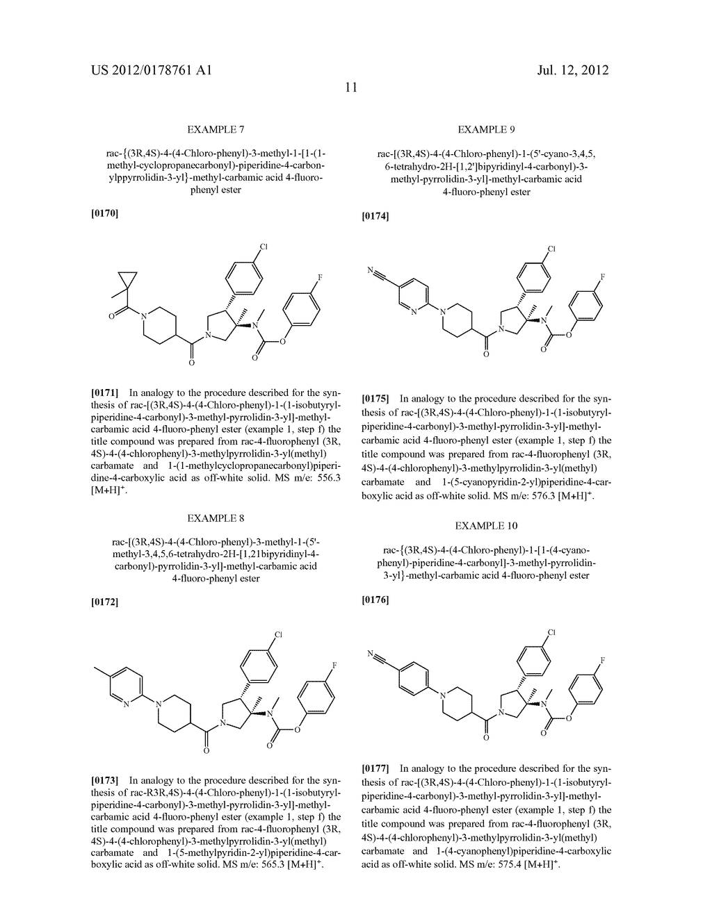 PYRROLIDINE DERIVATIVES - diagram, schematic, and image 12