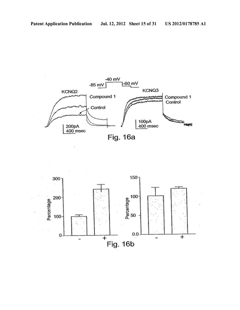 DERIVATIVES OF N-PHENYLANTHRANILIC ACID AND 2-BENZIMIDAZOLONE AS POTASSIUM     CHANNEL AND/OR NEURON ACTIVITY MODULATORS - diagram, schematic, and image 16