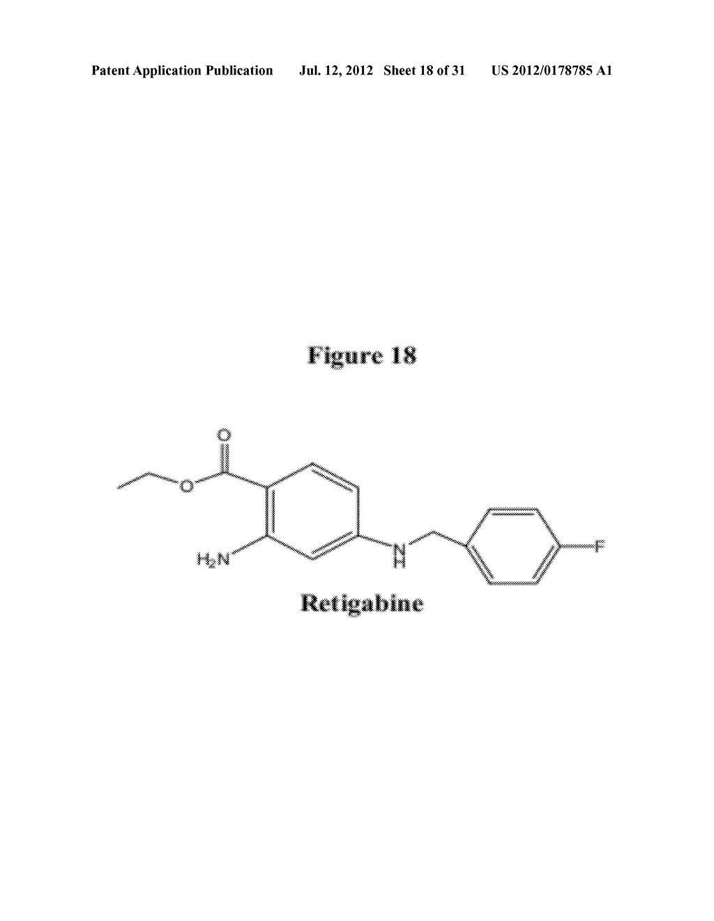 DERIVATIVES OF N-PHENYLANTHRANILIC ACID AND 2-BENZIMIDAZOLONE AS POTASSIUM     CHANNEL AND/OR NEURON ACTIVITY MODULATORS - diagram, schematic, and image 19