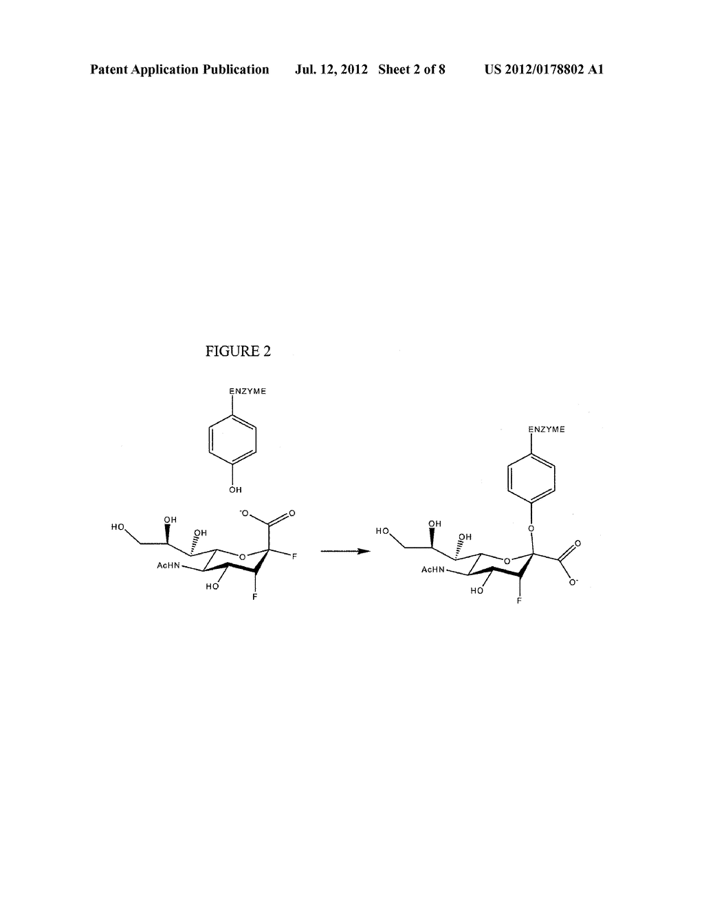 2,3-Fluorinated Glycosides as Neuraminidase Inhibitors and Their Use as     Anti-Virals - diagram, schematic, and image 03