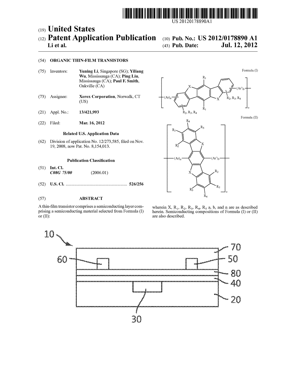 ORGANIC THIN-FILM TRANSISTORS - diagram, schematic, and image 01