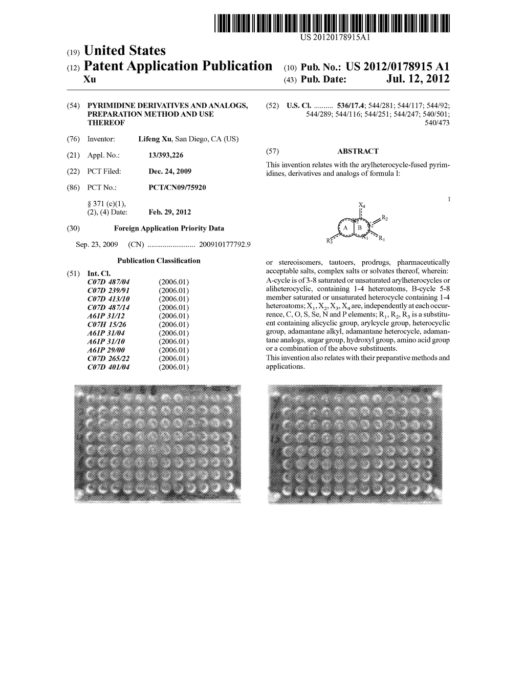 PYRIMIDINE DERIVATIVES AND ANALOGS, PREPARATION METHOD AND USE THEREOF - diagram, schematic, and image 01