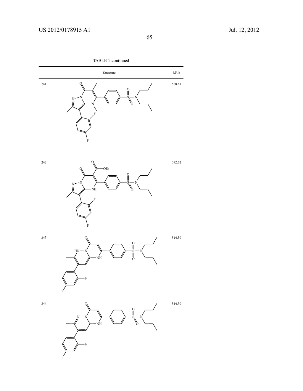 PYRIMIDINE DERIVATIVES AND ANALOGS, PREPARATION METHOD AND USE THEREOF - diagram, schematic, and image 67