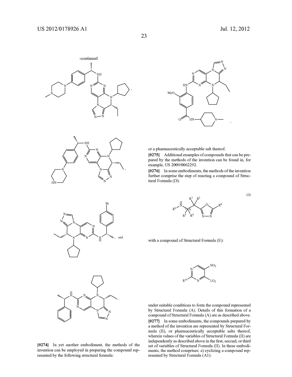 METHODS FOR PREPARING PYRIMIDINE DERIVATIVES USEFUL AS PROTEIN KINASE     INHIBITORS - diagram, schematic, and image 24