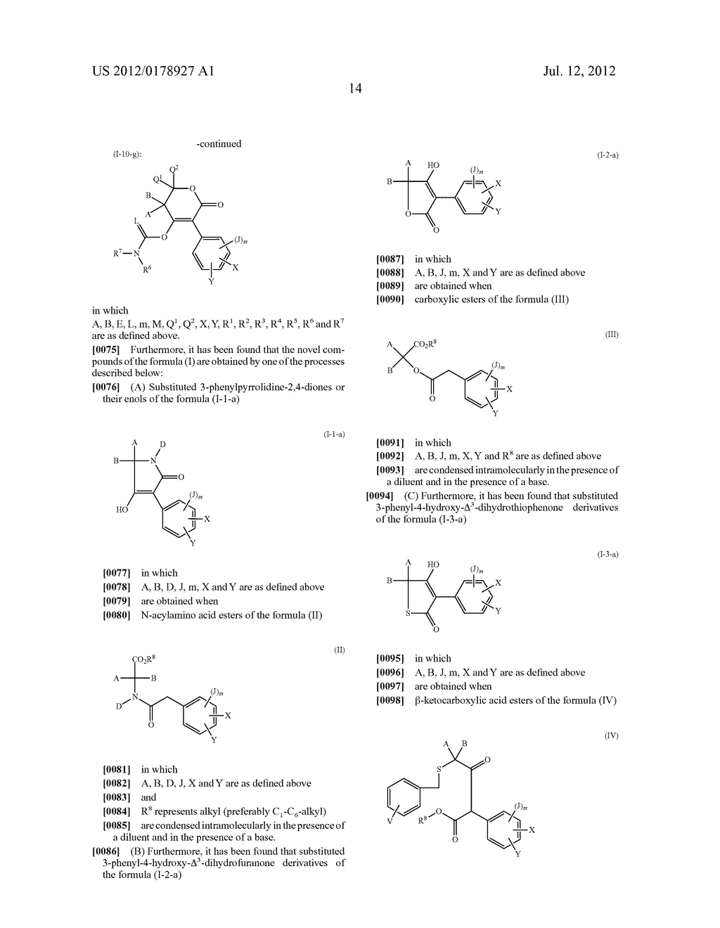 CYCLOALKYLPHENYL SUBSTITUTED CYCLIC KETOENOLS - diagram, schematic, and image 15