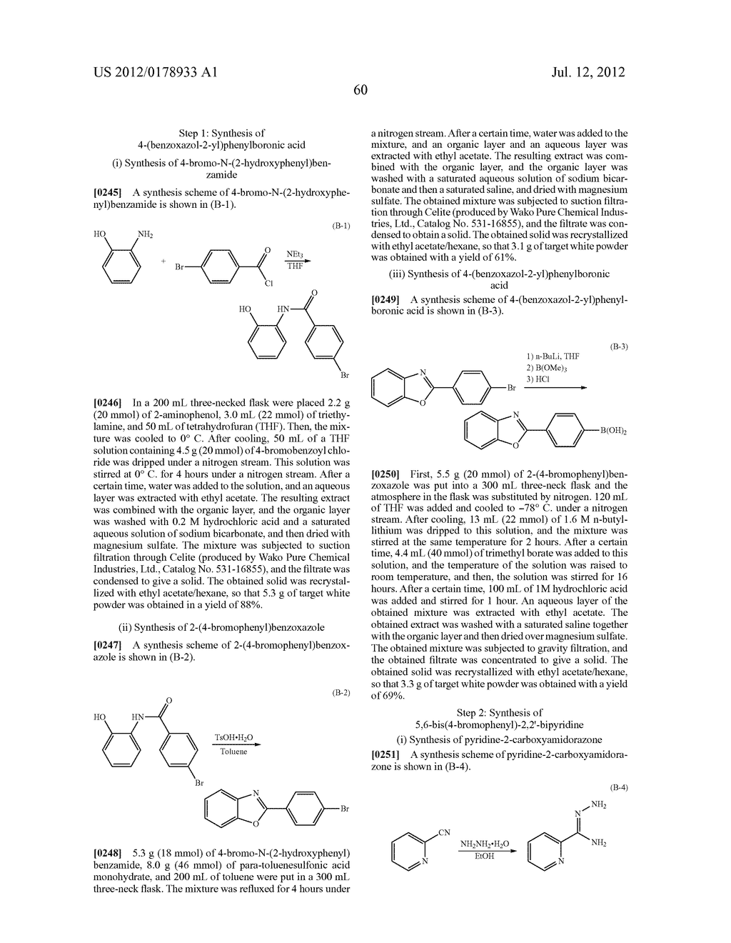 Organic Compound, Benzoxazole Derivative, and Light-Emitting Element,     Light-Emitting Device, and Electronic Device Using Benzoxazole Derivative - diagram, schematic, and image 109