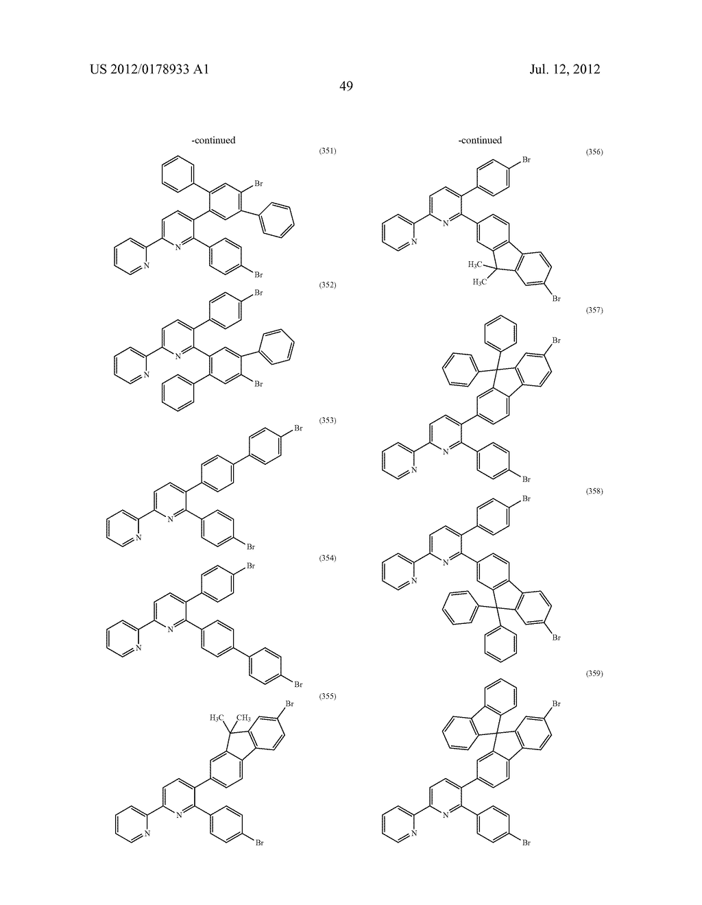 Organic Compound, Benzoxazole Derivative, and Light-Emitting Element,     Light-Emitting Device, and Electronic Device Using Benzoxazole Derivative - diagram, schematic, and image 98