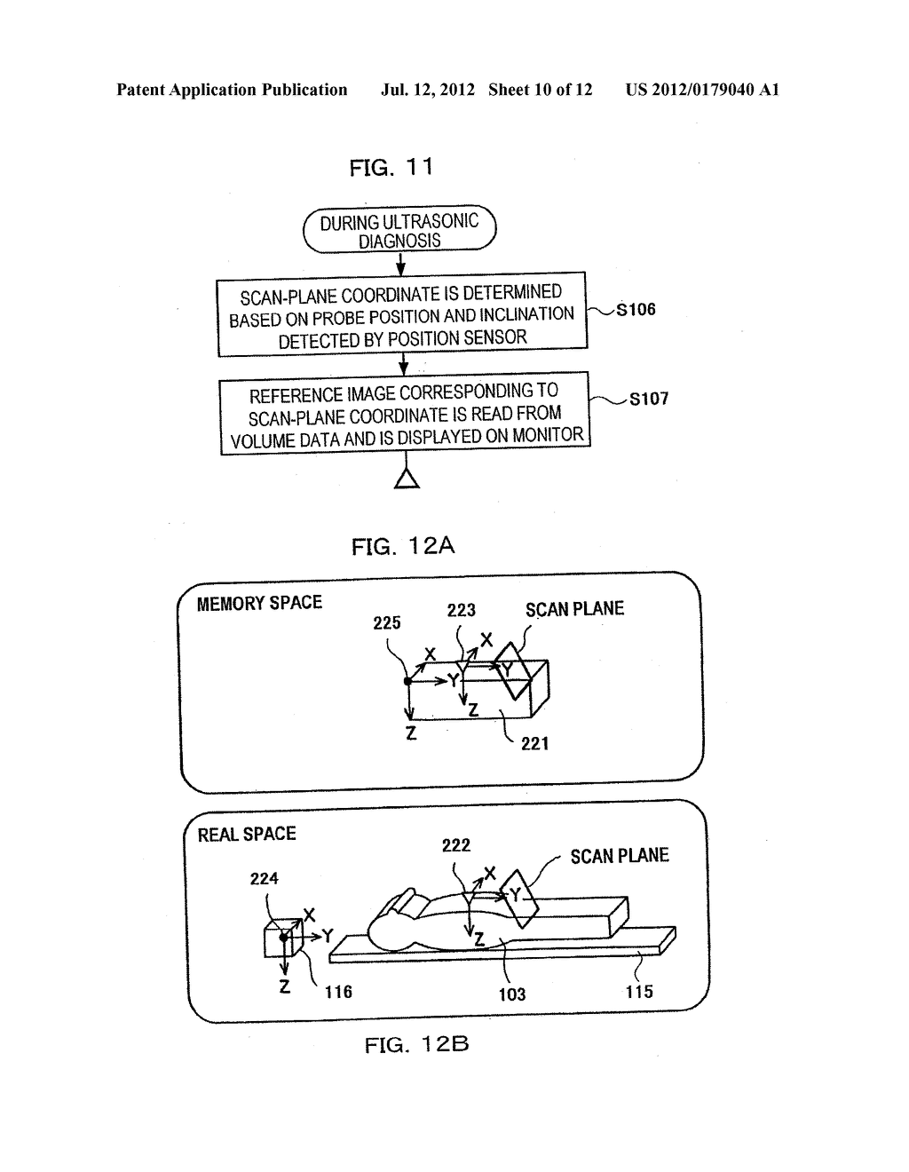 REFERENCE IMAGE DISPLAY METHOD FOR ULTRASONOGRAPHY AND ULTRASONIC     DIAGNOSIS APPARATUS - diagram, schematic, and image 11