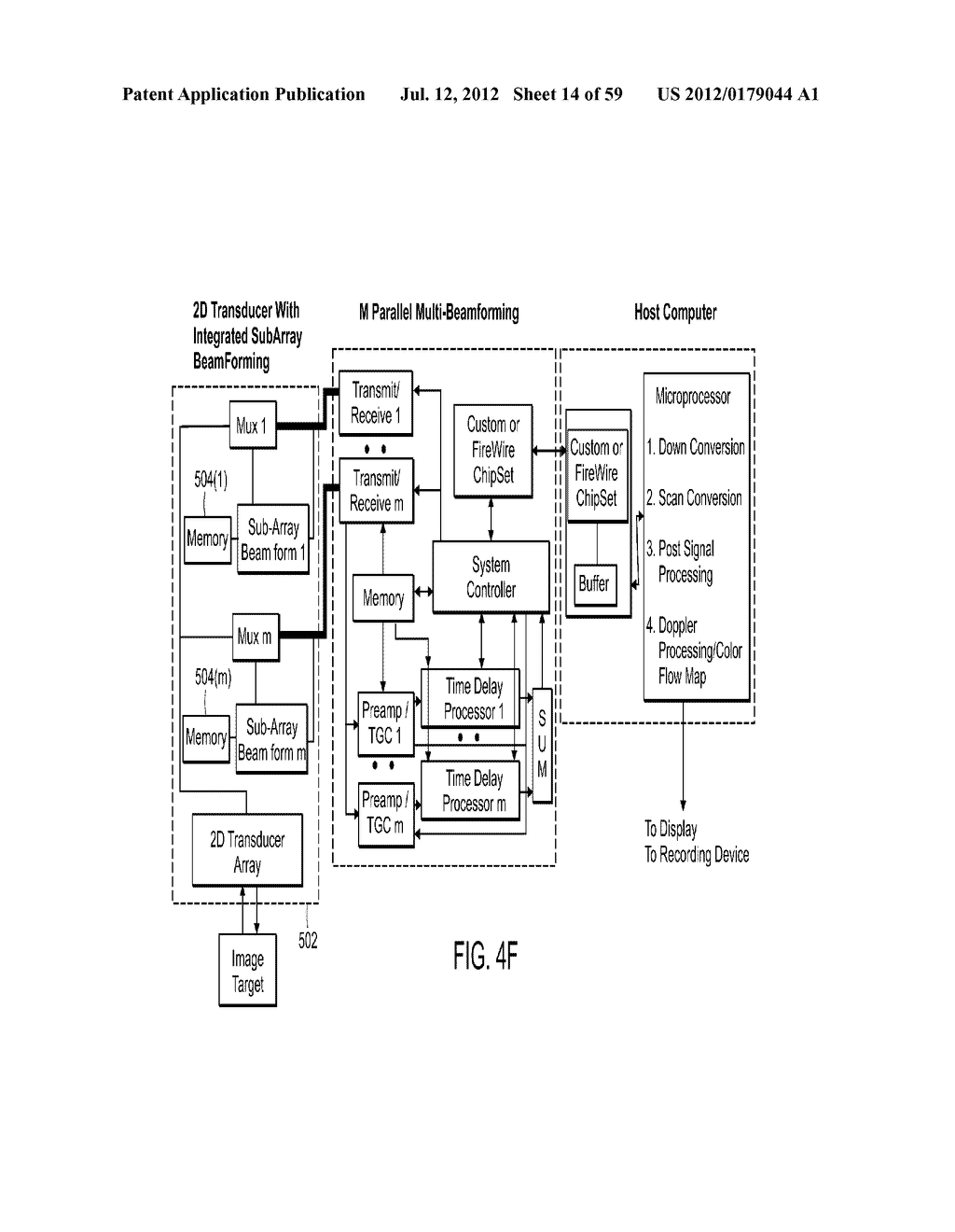 ULTRASOUND 3D IMAGING SYSTEM - diagram, schematic, and image 15