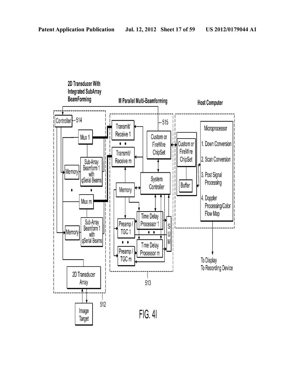 ULTRASOUND 3D IMAGING SYSTEM - diagram, schematic, and image 18