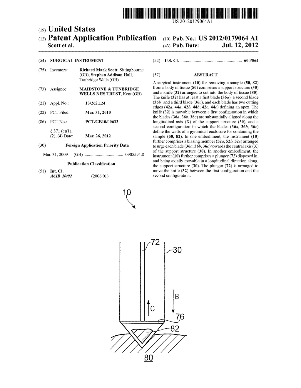 SURGICAL INSTRUMENT - diagram, schematic, and image 01