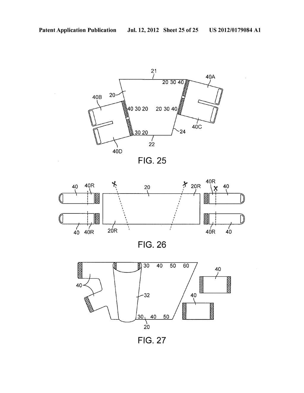 Graduated Compression Device Having Separate Body and Bands - diagram, schematic, and image 26