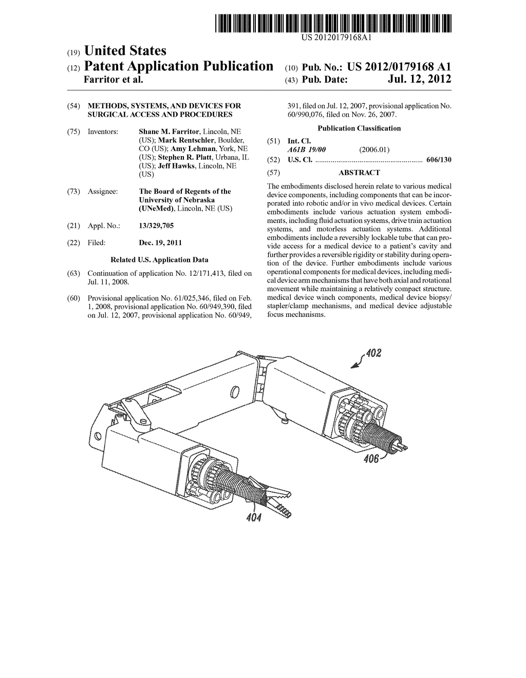 METHODS, SYSTEMS, AND DEVICES FOR SURGICAL ACCESS AND PROCEDURES - diagram, schematic, and image 01