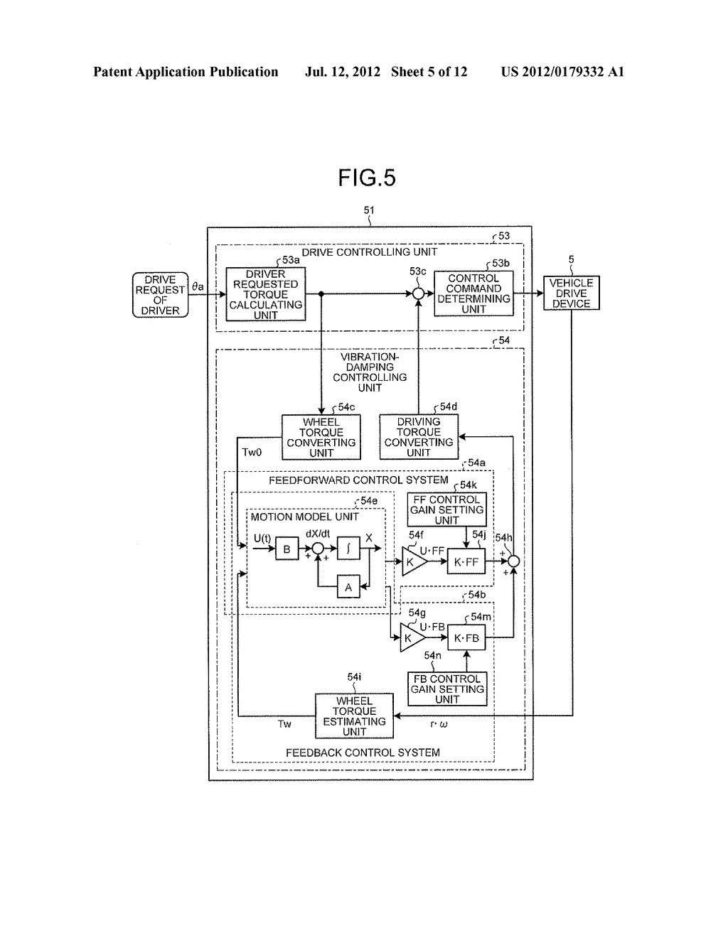 VIBRATION-DAMPING CONTROLLING APPARATUS - diagram, schematic, and image 06