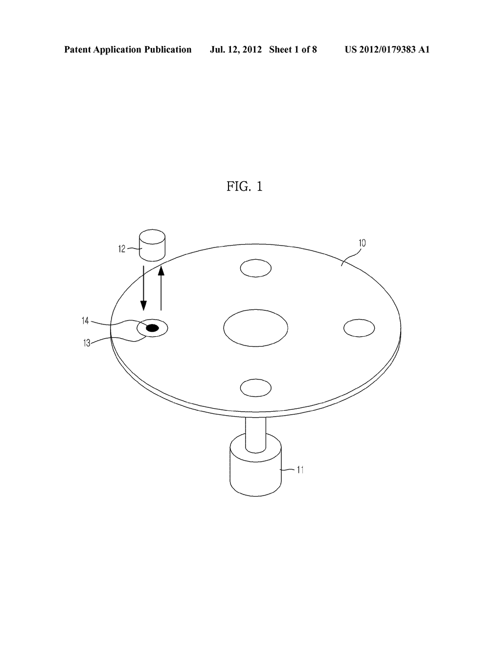 DISC AND CALIBRATION METHOD OF TEST DEVICE USING THE SAME - diagram, schematic, and image 02