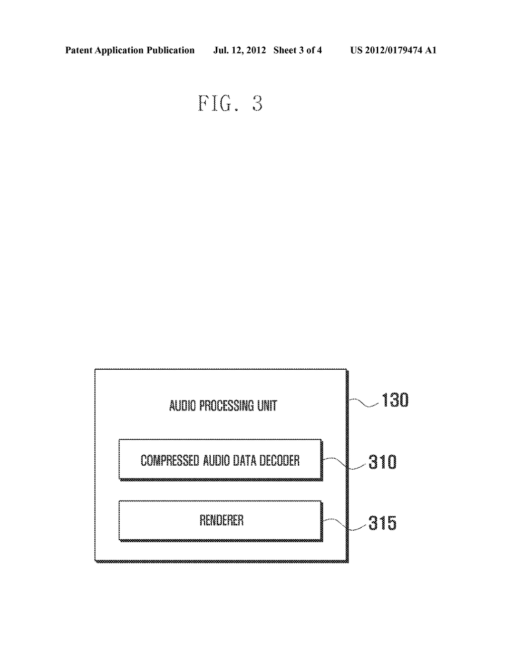 MOBILE TERMINAL AND METHOD FOR PROCESSING AUDIO DATA THEREOF - diagram, schematic, and image 04