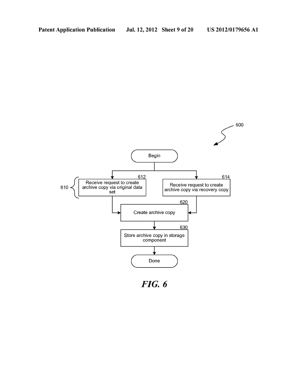 SYSTEMS AND METHODS FOR CREATING COPIES OF DATA, SUCH AS ARCHIVE COPIES - diagram, schematic, and image 10