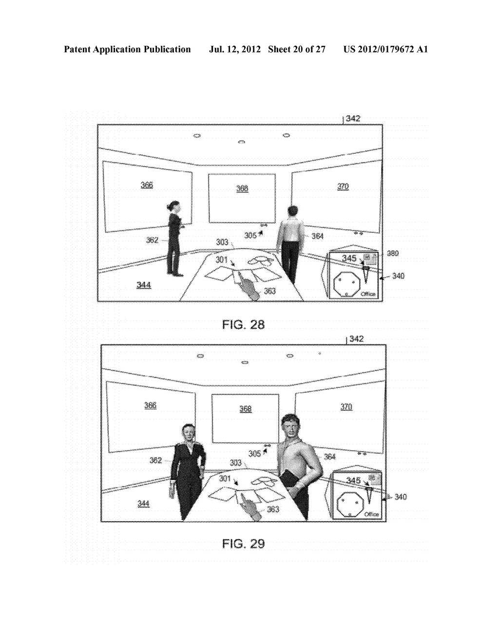 SHARED VIRTUAL AREA COMMUNICATION ENVIRONMENT BASED APPARATUS AND METHODS - diagram, schematic, and image 21