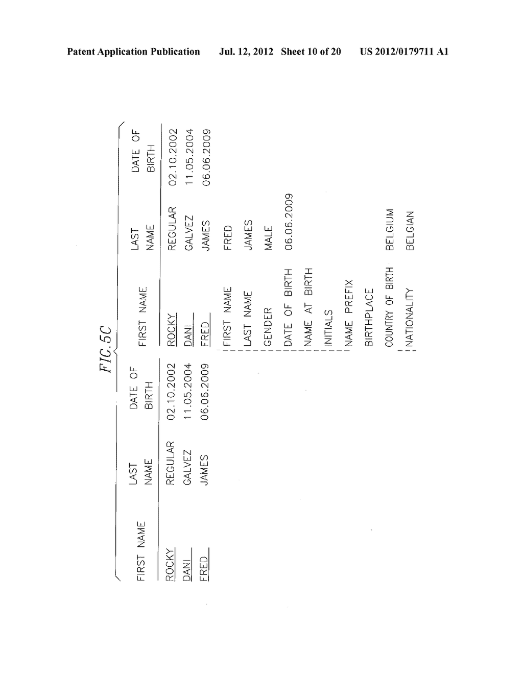 System and Method for Accessing a Database Including Data Abstraction     Layer and Request Table Processing - diagram, schematic, and image 11