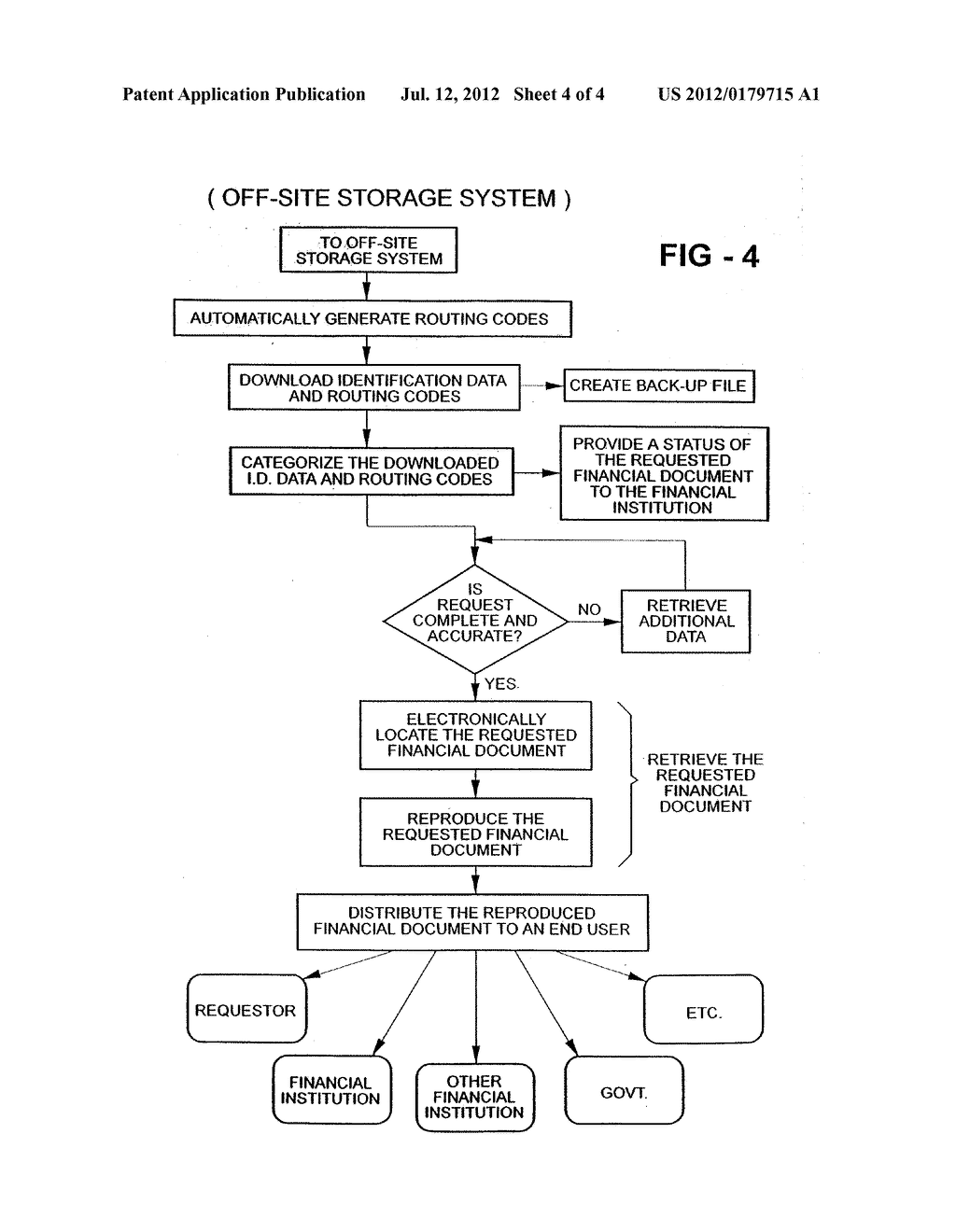 Method of Obtaining An Electronically-Stored Financial Document - diagram, schematic, and image 05