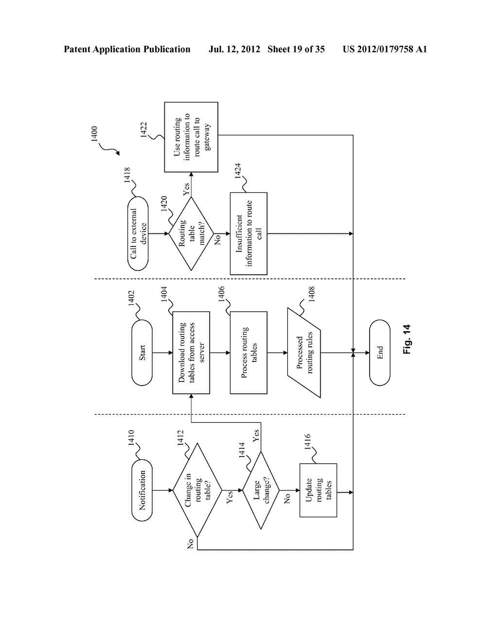 SYSTEM AND METHOD FOR TRAVERSING A NAT DEVICE FOR PEER-TO-PEER HYBRID     COMMUNICATIONS - diagram, schematic, and image 20