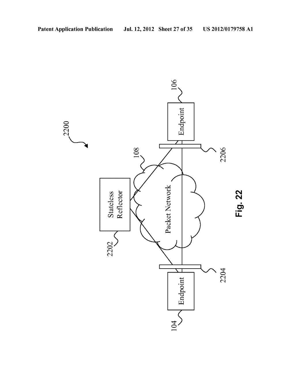 SYSTEM AND METHOD FOR TRAVERSING A NAT DEVICE FOR PEER-TO-PEER HYBRID     COMMUNICATIONS - diagram, schematic, and image 28