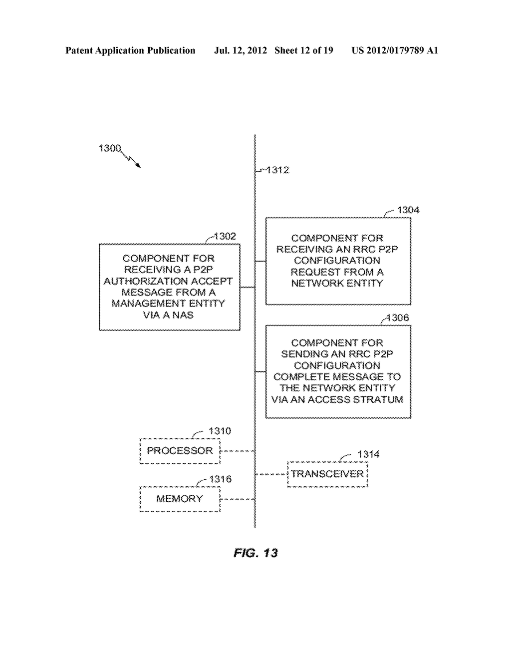 SYSTEM AND METHOD FOR PEER-TO-PEER AUTHORIZATION VIA NON-ACCESS STRATUM     PROCEDURES - diagram, schematic, and image 13