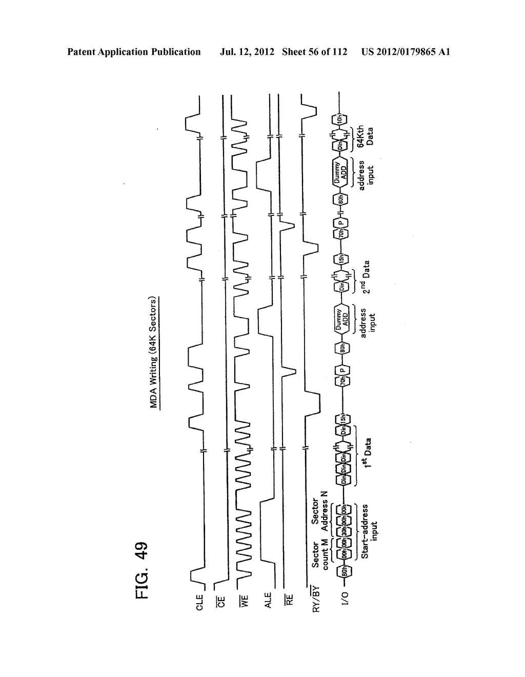 NONVOLATILE MEMORY SYSTEM, AND DATA READ/WRITE METHOD FOR NONVOLATILE     MEMORY SYSTEM - diagram, schematic, and image 57