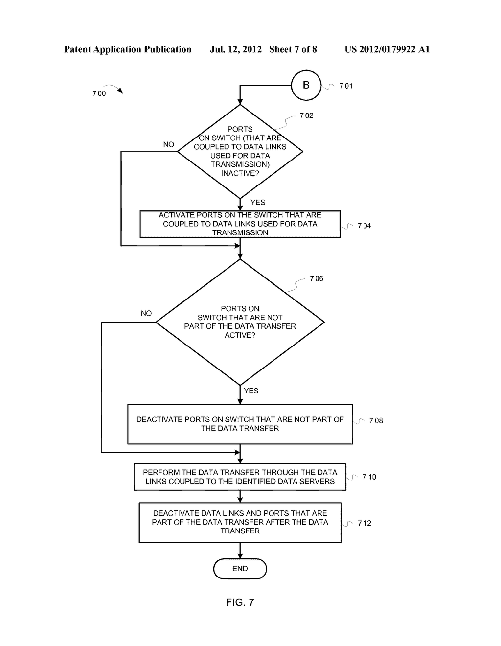 POWER MANAGEMENT IN LINK AGGREGATION FOR DATA TRANSMISSION - diagram, schematic, and image 08