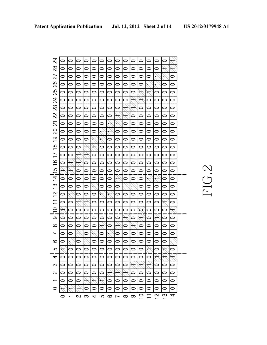 METHOD AND APPARATUS FOR CHANNEL ENCODING AND DECODING IN A     BROADCASTING/COMMUNICATION SYSTEM USING LOW DENSITY PARITY-CHECK CODES - diagram, schematic, and image 03