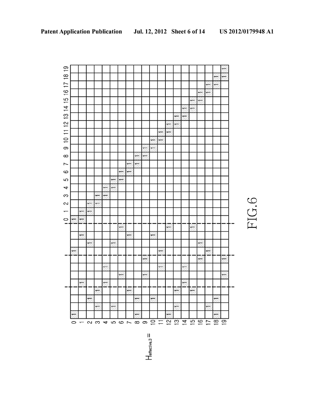 METHOD AND APPARATUS FOR CHANNEL ENCODING AND DECODING IN A     BROADCASTING/COMMUNICATION SYSTEM USING LOW DENSITY PARITY-CHECK CODES - diagram, schematic, and image 07