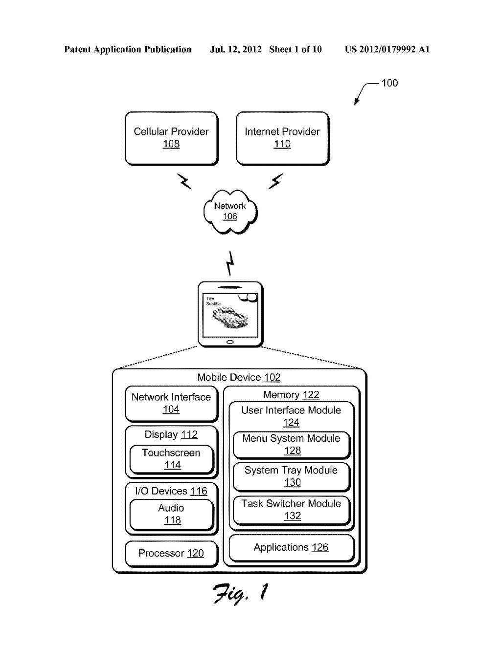 Chromeless User Interface - diagram, schematic, and image 02