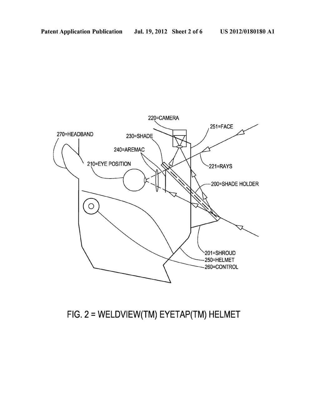 Seeing aid or other sensory aid or interface for activities such as     electric arc welding - diagram, schematic, and image 03