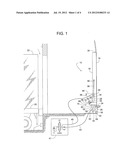 STOP AND LOCK FOR A VERTICALLY STORING DOCK LEVELER diagram and image