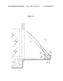 STOP AND LOCK FOR A VERTICALLY STORING DOCK LEVELER diagram and image