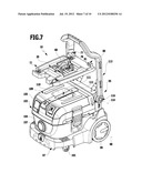 ADAPTER DEVICE FOR A PORTABLE CLEANING APPLIANCE AND CLEANING APPARATUS     WITH AN ADAPTER DEVICE AND A CLEANING APPLIANCE diagram and image